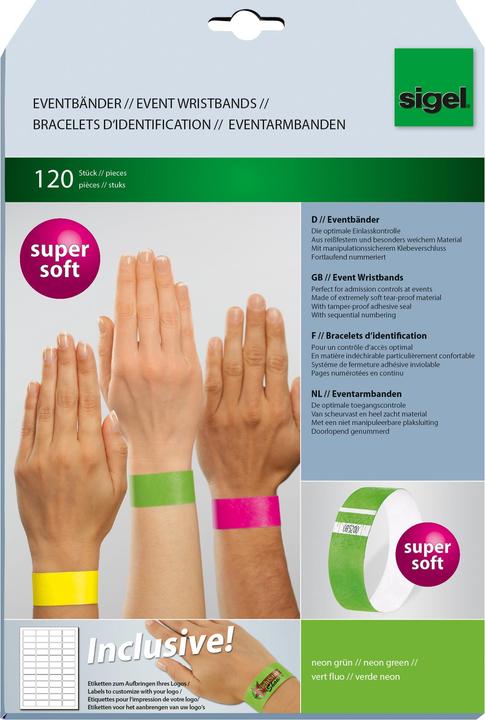 Produktbild Sigel Eventband Super Soft (120 Stück)
