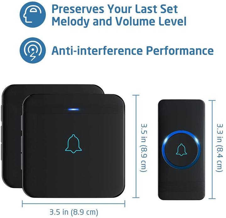 Image du produit Avantek Sonnette sans fil (Funk)