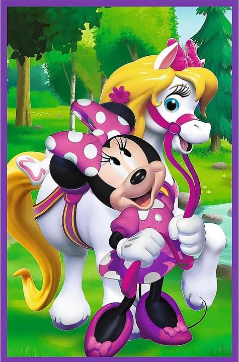 Actual product image Trefl Puzzle 3 x 80 – Minnie Maus (80 pieces)