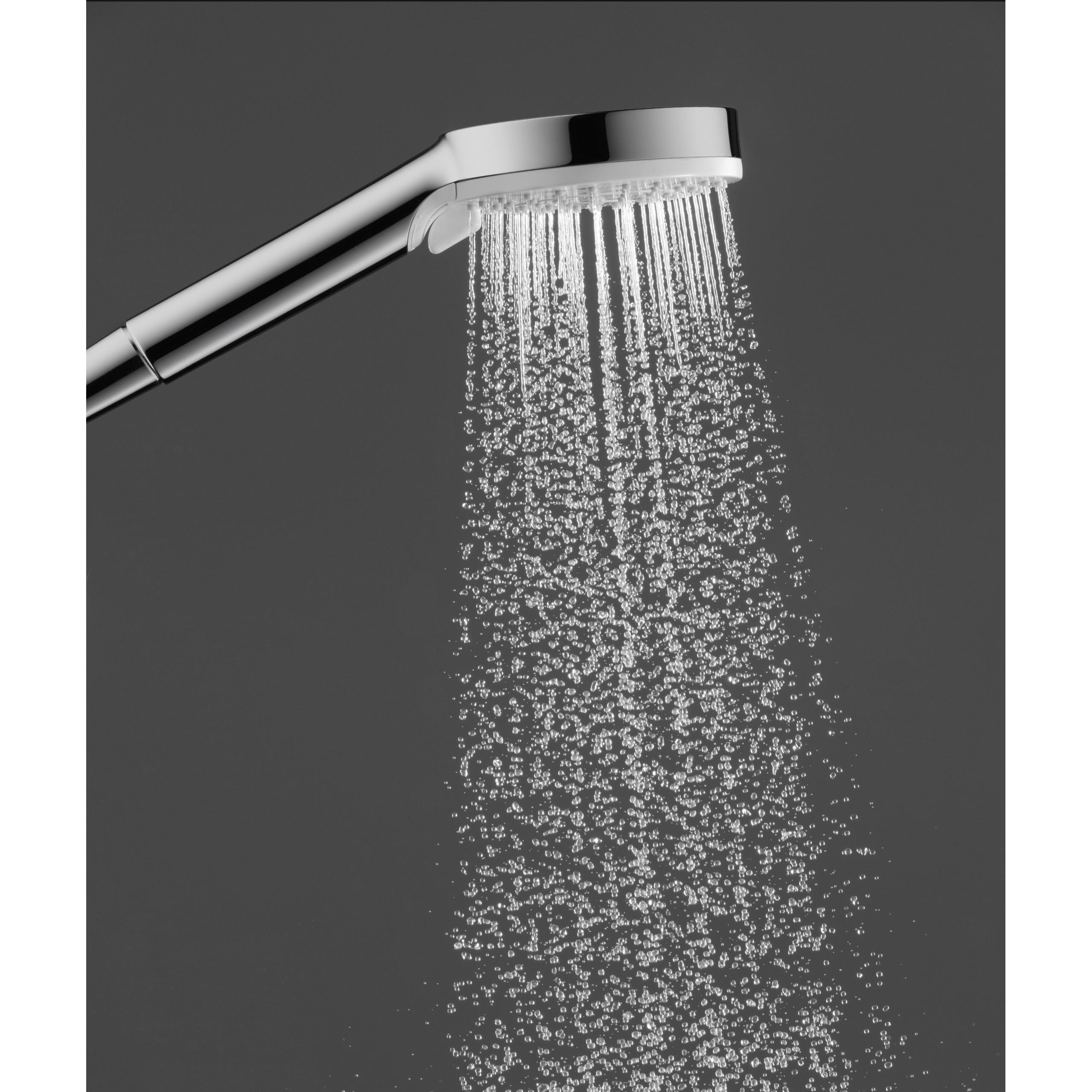 Thumbnail - hansgrohe, Duschsystem, HG Br.set CROMETTA ECOSTAT 1001 CL COMBI Brausestange 650mm weiss/chrom