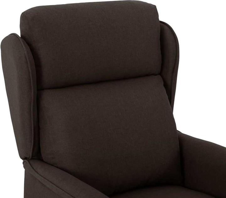Produktbild VidaXL Massagesessel Dunkelbraun Stoff