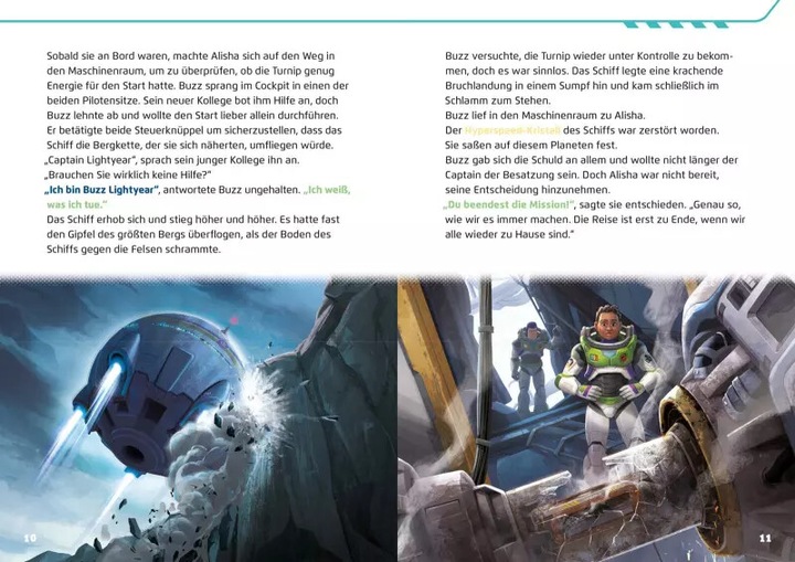 Actual product image Buzz Lightyear: Book for the movie (German, 2022)