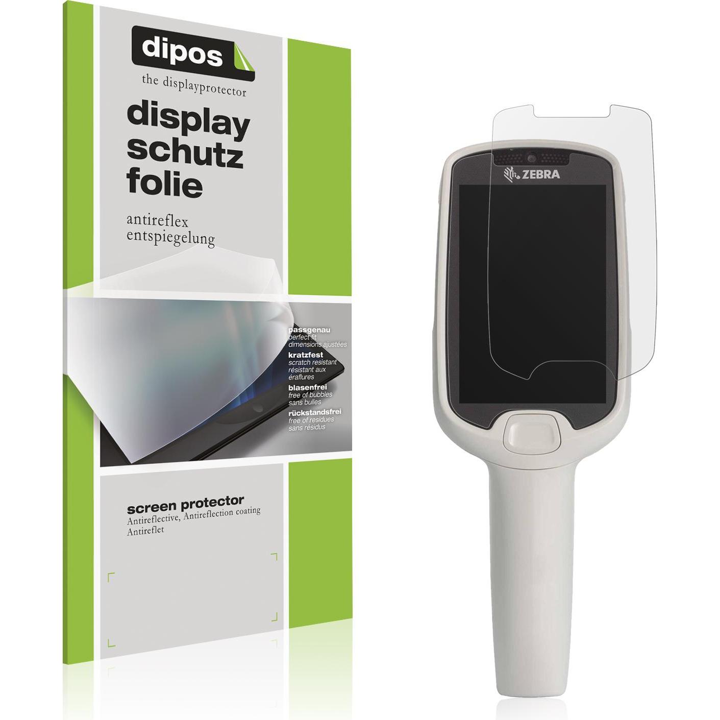 Dipos Schutzfolie Matt für Zebra PS20, Barcode-Scanner Zubehör