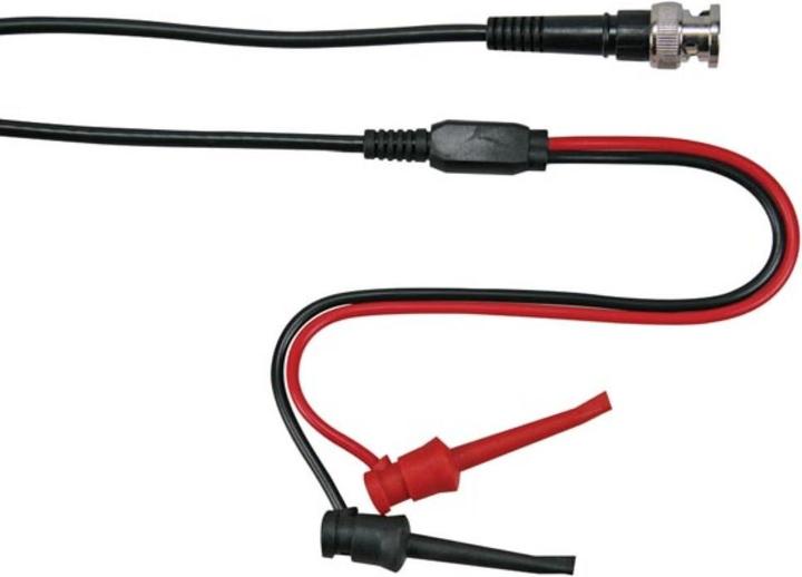 Immagine prodotto Velleman Cavo Coax 1m - Connettori Bnc + 2 Mini Clamp Tips