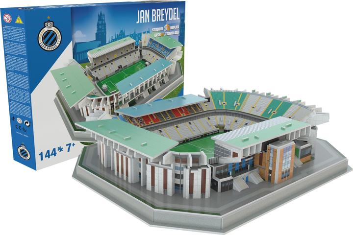 Actual product image Nanostad FC Bruges Stadium 3D Puzzle / Club Brugge Jan Breydel Stadium 3D Puzzle (145 pieces)