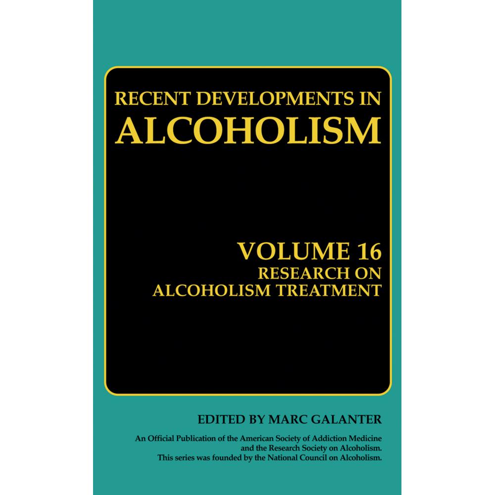 Research on Alcoholism Treatment, Fachbücher