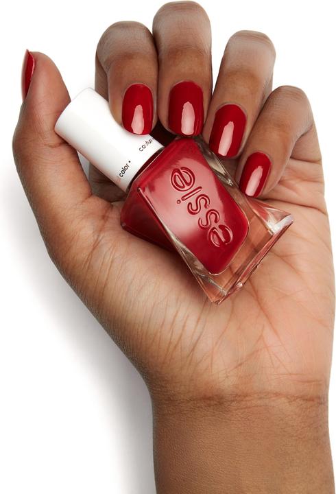 Actual product image Essie Gel Couture (509 Paint The Gown Red, Gel-Effect Nail Polish)