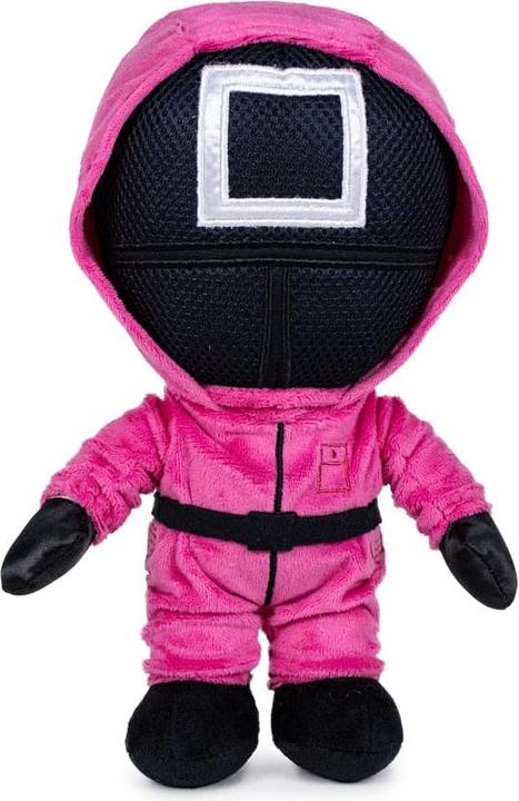 Actual product image Play by Play PBP Squid Game plush guards, 28 cm (34 cm)