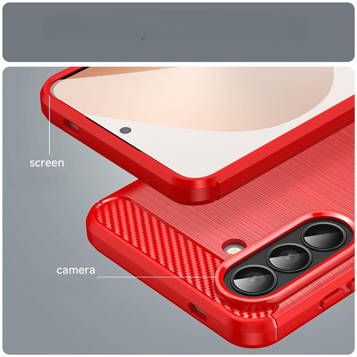 Produktbild Cover-Discount Galaxy A57 - Metall Carbon Look Hülle (Samsung Galaxy A57)