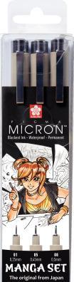 Actual product image Sakura Pigma Micron (Black, 3 x)