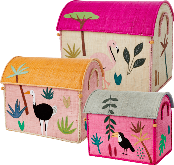 Actual product image Rice 3 Toy Baskets