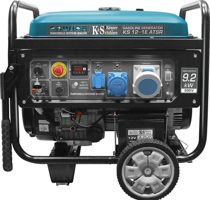Actual product image Könner & Söhnen Gasoline generator (9000 W, 1.40 l)