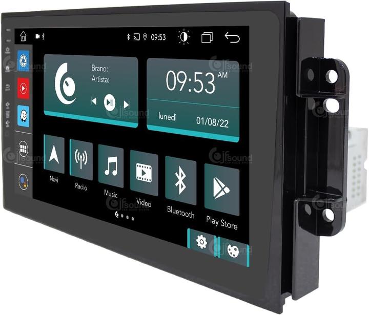 Image du produit JFSound Autoradio Android GPS Bluetooth WiFi USB DAB+ Touchscreen 9 8-Coeur CarPlay Android Auto