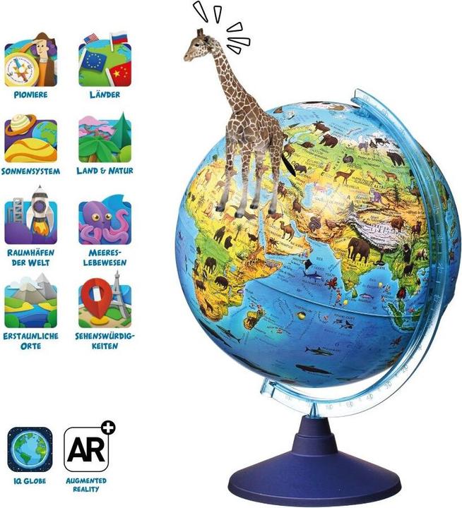 Image du produit Alldoro Globe 3D interactif Zoo, 25 cm (25 cm)