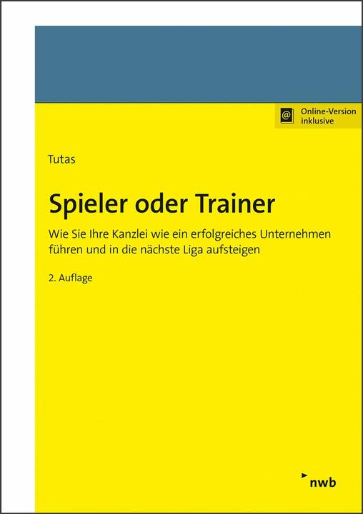 Produktbild Spieler oder Trainer (Deutsch, Mario Tutas, 2019)