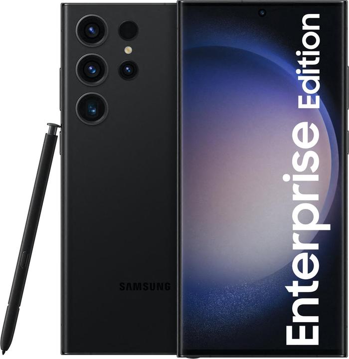 Actual product image Samsung Galaxy S23 Ultra Enterprise Edition (256 GB, Phantom Black, 6.80", SIM + eSIM, 200 Mpx, 5G)