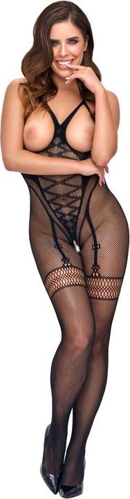 Produktbild Cottelli Collection Catsuit ouvert (L, M, S)