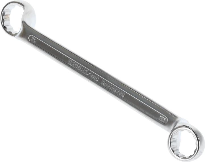 Actual product image Gedore Red red double ring spanner, SW 27 x 32 mm, L 365 mm, chrome vanadium steel, silver (27 mm, 32 mm)