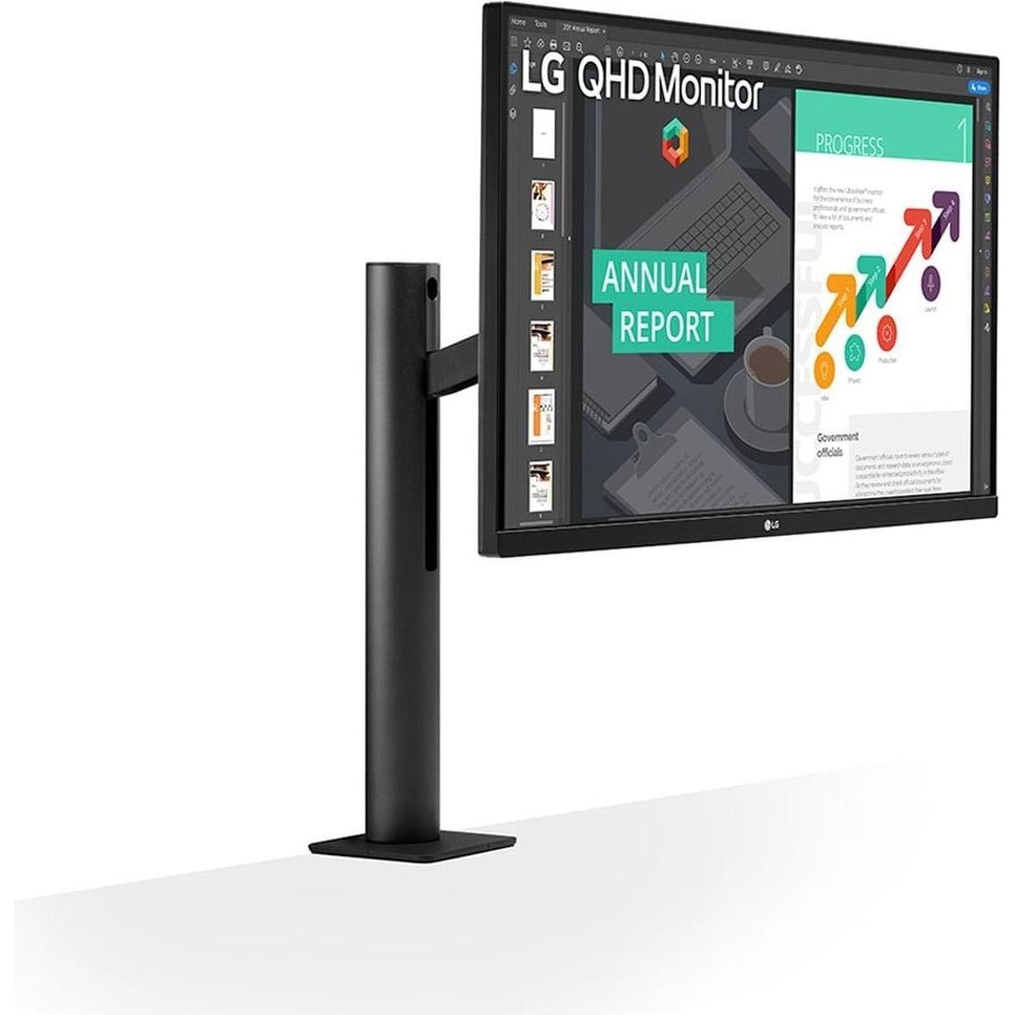 Thumbnail - LG 27QN880P-B (2560 x 1440 Pixel, 27"), Monitor, Schwarz