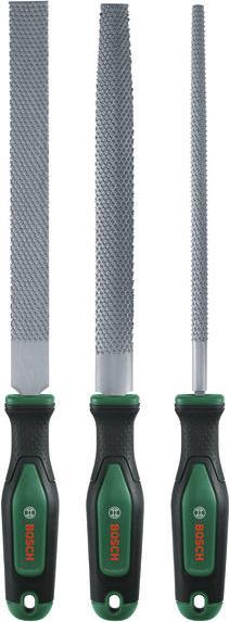 Bosch Professional BOSCH Holzraspel-Set, 1600A02ZB1, 200 mm, 3-teilig (Hieb 2, 200 mm)