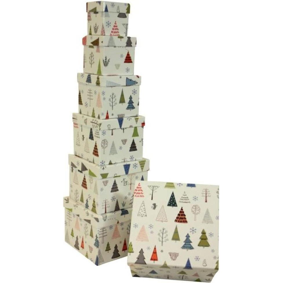 PBS Austria, Geschenkverpackung, Kartonagen Set 7-teilig (Geschenktüte, 7 x)