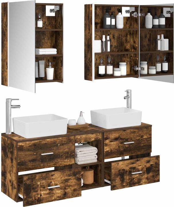 Actual product image vidaXL Badezimmermöbel-Set
