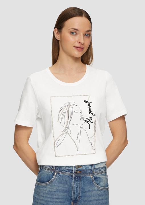 Immagine prodotto S.Oliver T-Shirt T-Shirt mit Stickerei-Artwork (32)