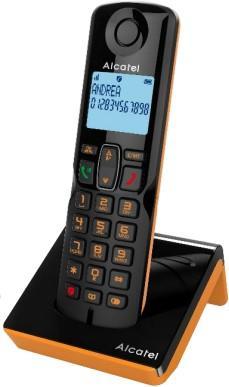 Produktbild Alcatel Telefono S280 Duo Ewe Blk/Orange