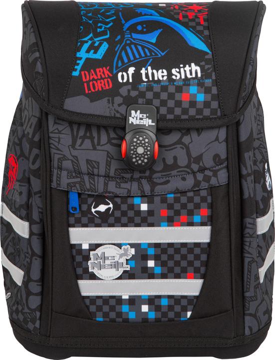 Actual product image Coolpack Satchel fabric black, grey