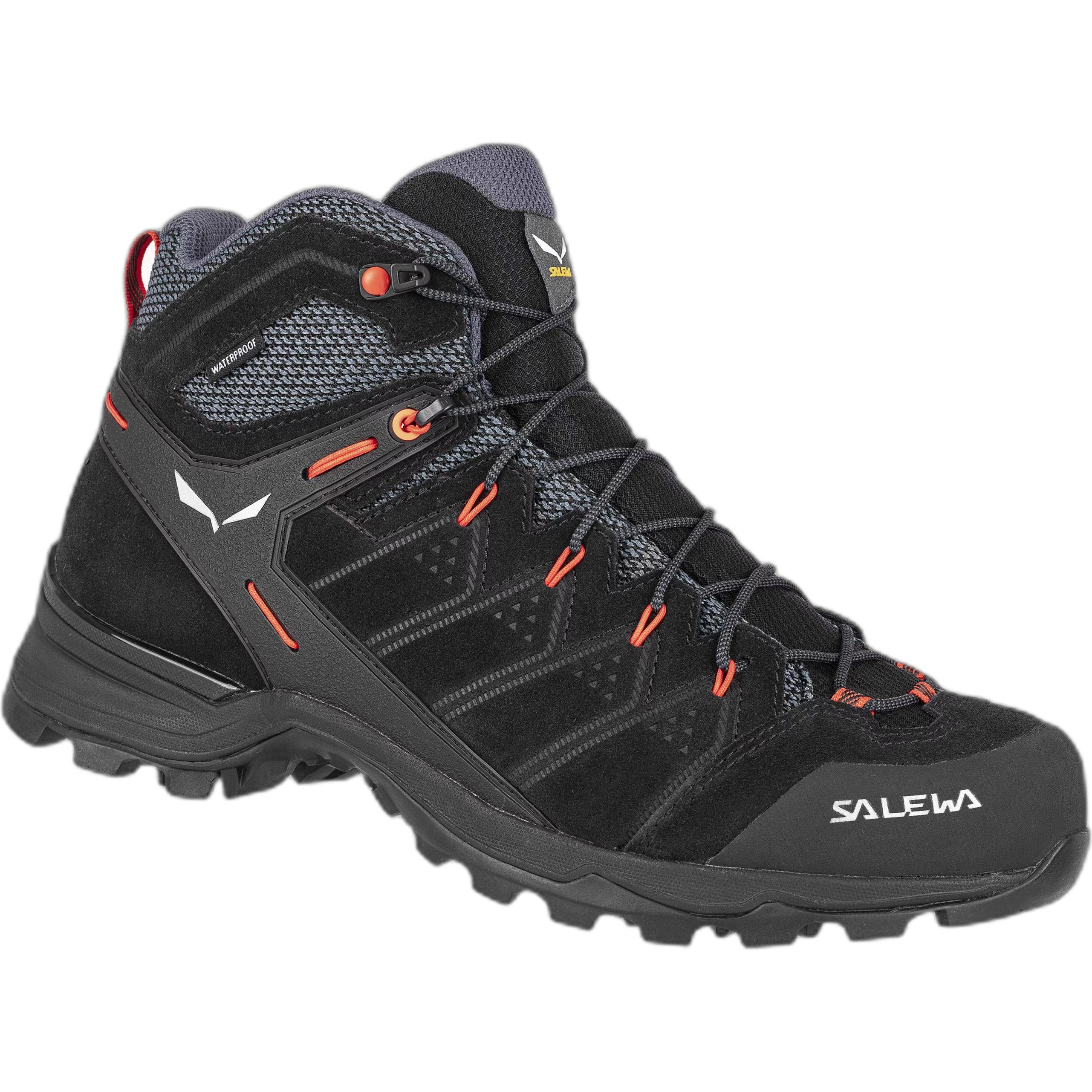 Salewa, Herren, Wanderschuhe, Alp Mate Mid WP Schuhe (44), Schwarz