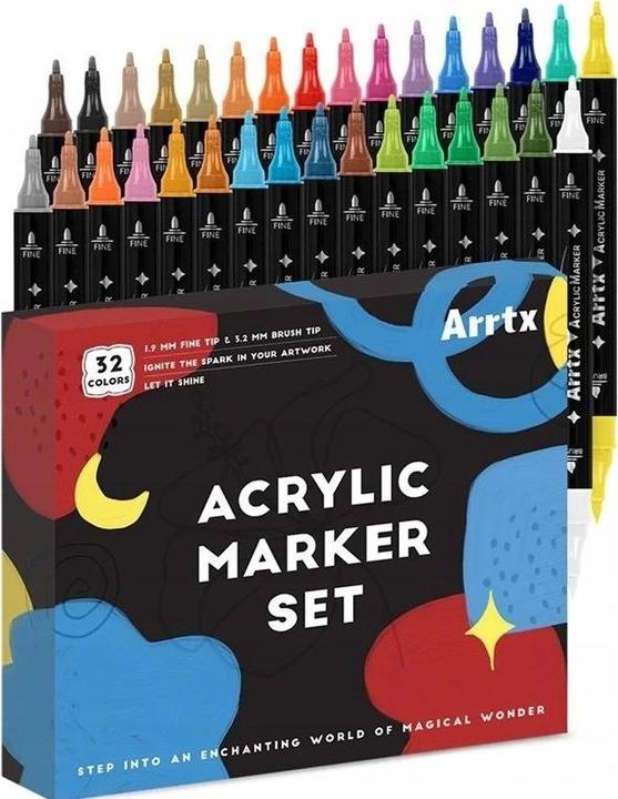 Arrtx Acrylic markers - Felt-tip pens (32 x)