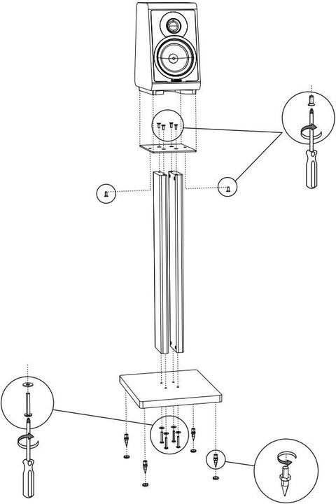 Actual product image Sonus faber Stand Unicum - 1 pair