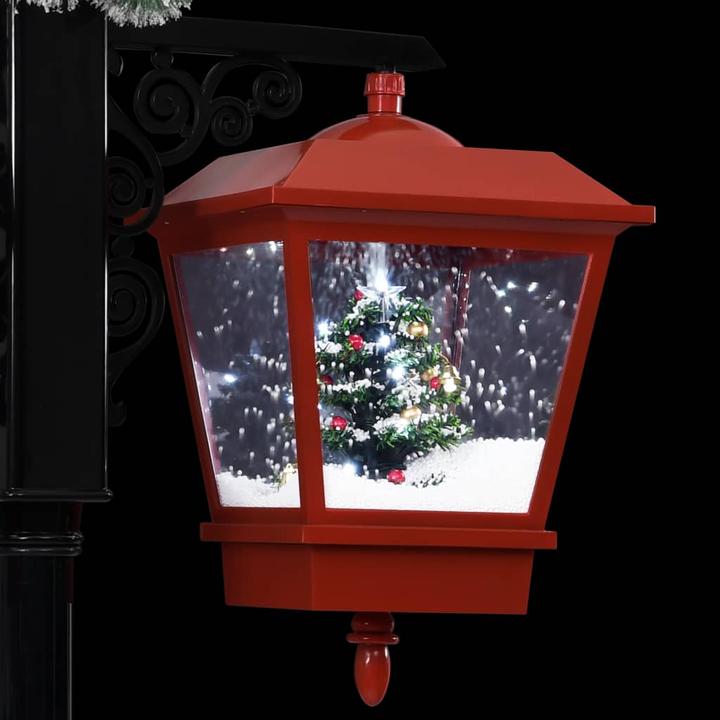 Produktbild vidaXL Weihnachts-Strassenlampe Mit Weihnachtsmann 81 X 40 X Pvc Rot