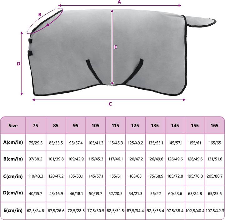 Actual product image vidaXL Polyester-Decke (115 cm)