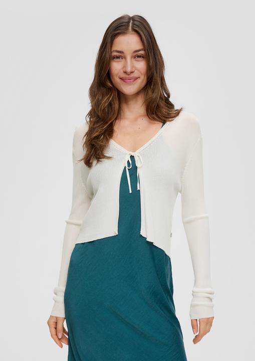 Produktbild s.Oliver Strickjacke Strickjacke aus Viskosemix (XL)