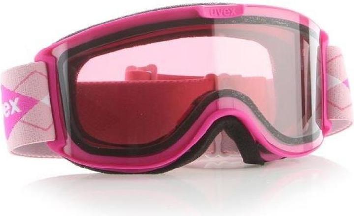 Actual product image Uvex Skyper stimu lens ski goggles (colour: 9022 pink, relax)