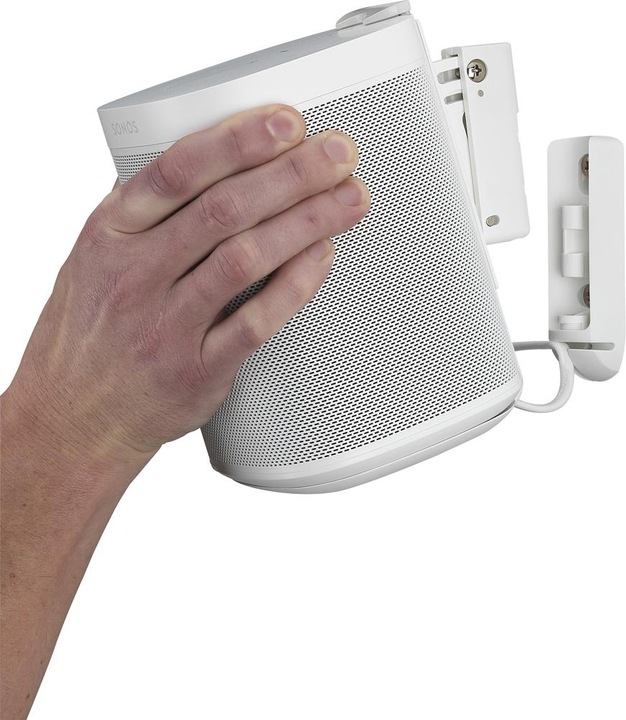 Produktbild Mountson MS11WX2 - Wandhalter für Sonos One (1 Paar, Wandmontage, Drehbar, Neigbar)