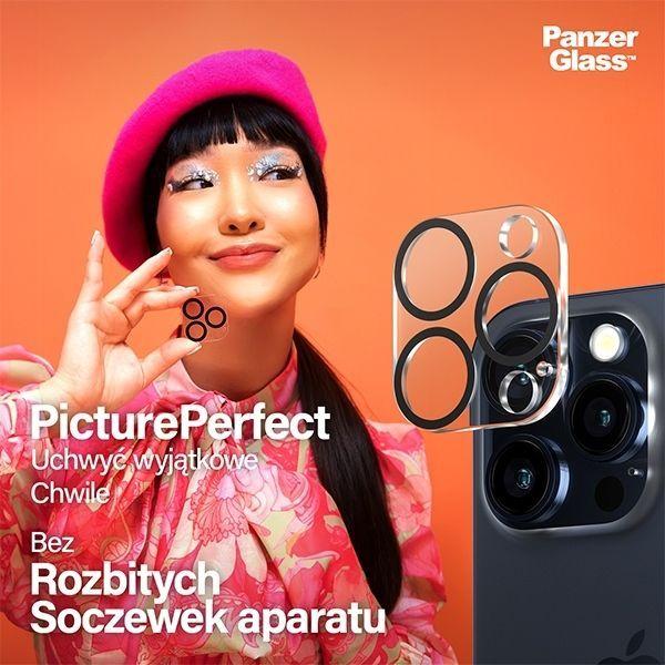 Image du produit PanzerGlass PicturePerfect Camera Lens Protector iPhone 15 Pro & Pro Max (1 pcs, Apple iPhone 15 Pro, Apple iPhone 15 Pro Max)