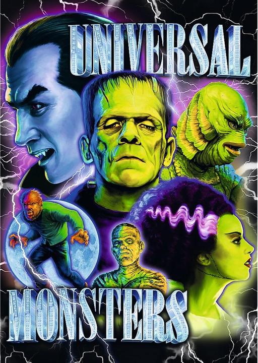 Produktbild Trefl Puzzle Premium Plus 1000 – Universal Monsters (1000 Teile)