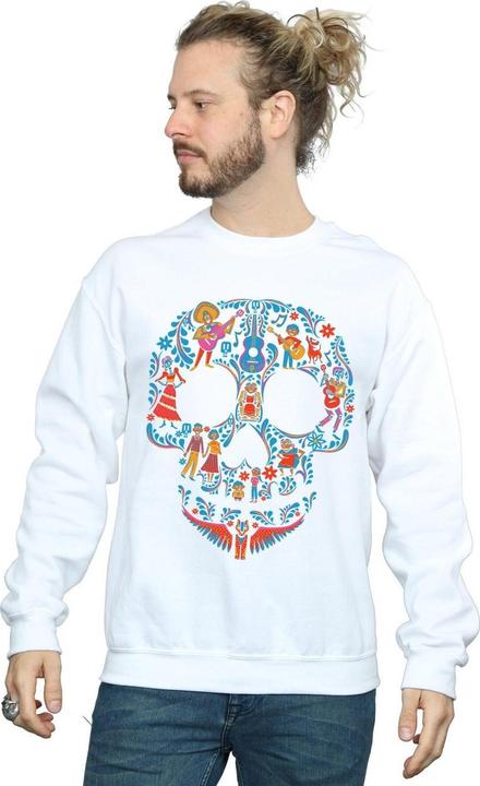 Immagine prodotto Disney Coco Skull Pattern Felpa Uomo (M)
