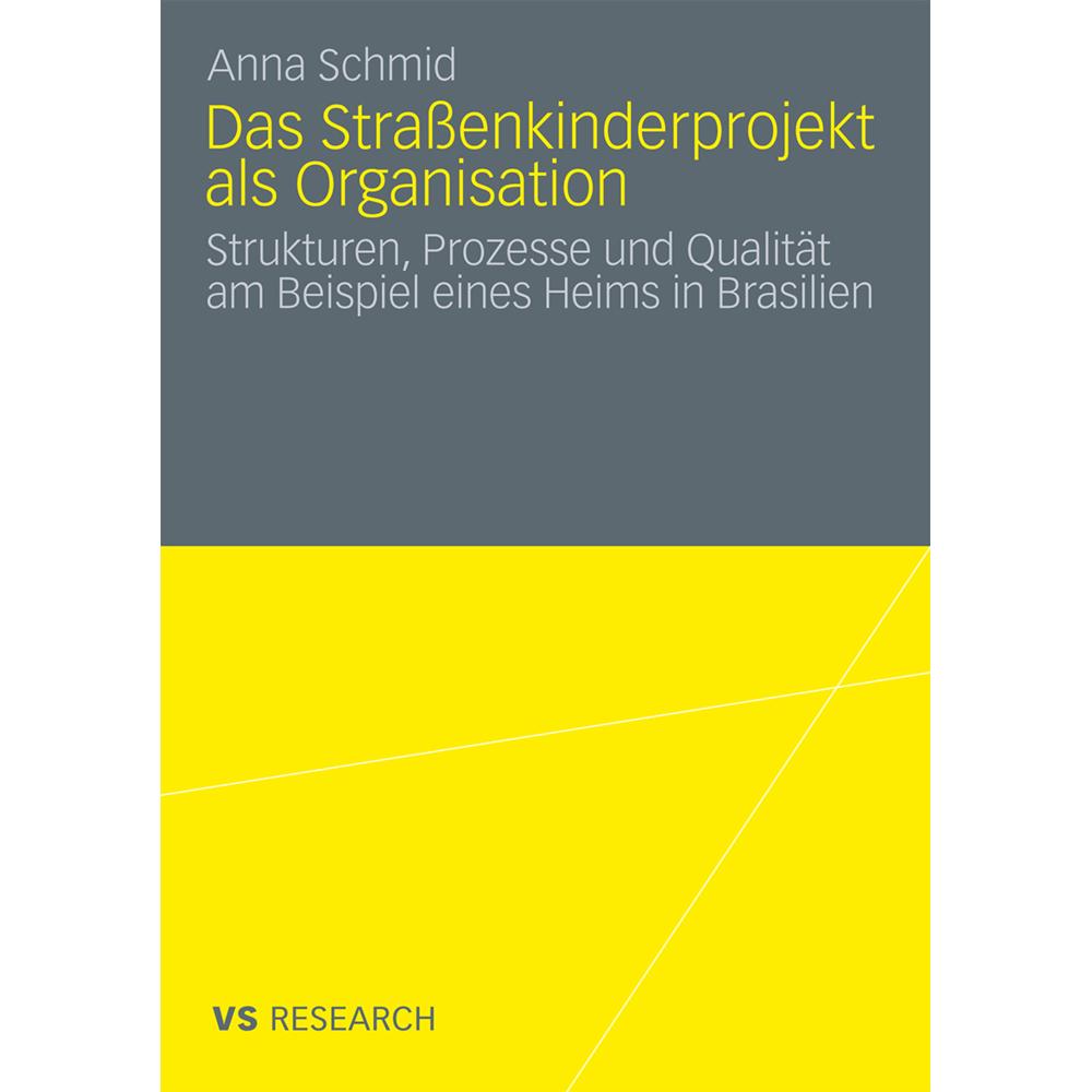 Das Strassenkinderprojekt als Organisation, Fachbücher von Anna Schmid