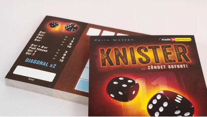 Actual product image Crackle extra blocks sheet (German, 1 - 12 Players)