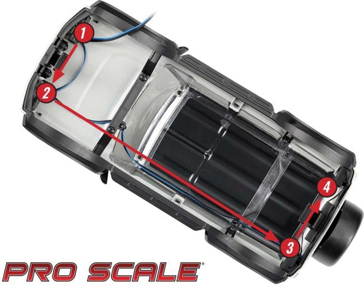 Immagine prodotto Traxxas Set di luci LED PRO SCALE TRX-4M Land Rover 1/18