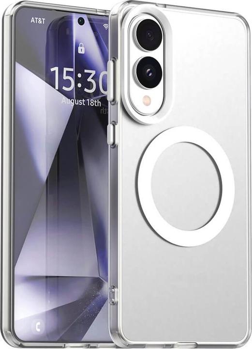 Cover-Discount Galaxy S25 Edge - Schützende Acryl-Handyhülle mit Magnet (Samsung Galaxy S25 Edge)