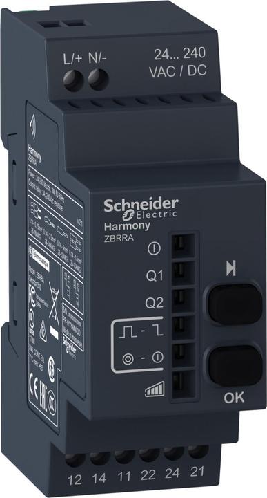 Produktbild Schneider Electric Empfänger programmier 2Relais 24-240V