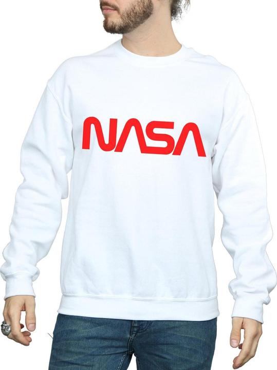 Immagine prodotto Nasa Modern Felpa Logo Uomo (S)