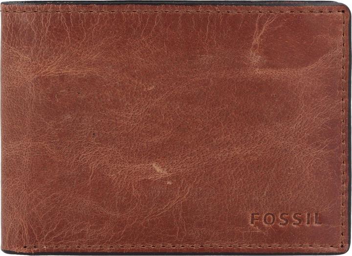 Actual product image Fossil Derrick leather wallet 10.5 cm