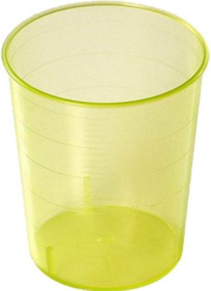 Actual product image Wiegand MediBecher Multi 25ml gelb 47