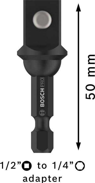 Actual product image Bosch Professional Zubehör PRO Socket Adapter (1/4")