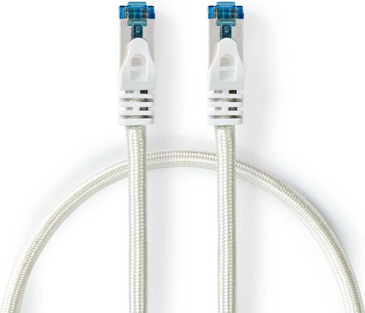 Nedis Cavo Cat 6a S/FTP | RJ45 maschio | RJ45 maschio | 5m | Senza strappo | Rotondo | Intrecciato / PVC (S/FTP, CAT6, 5 m)